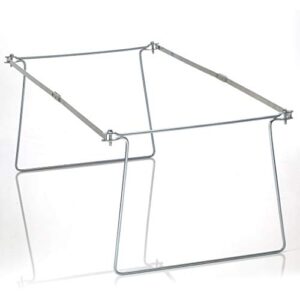 Officemate Hanging File Frame, 24-27, Letter Size, Steel, 4 Sets (91965)