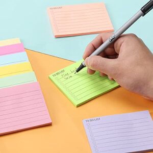 Mr. Pen- to Do List Sticky Notes, 3"x4", 360 Sheets, Assorted Colors to Do List Notepad, Lined Sticky Notes, to Do List Planner, Daily to Do List Notepad, to Do Notepad, Todo List Notepad