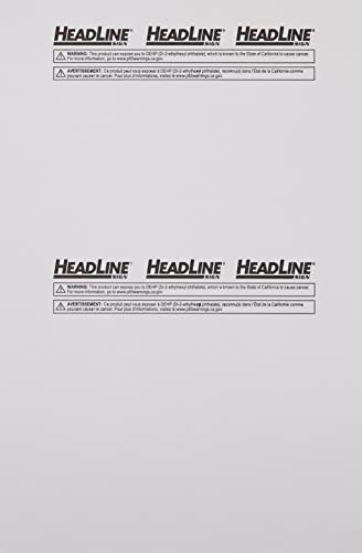 Headline Sign 32411 Stick-On Vinyl Letters, Black, 4-Inch