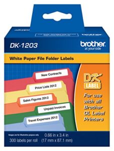 brother dk-1203 file folder label roll