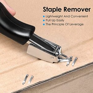 MROCO Staple Remover Staple Remover Tool Staple Puller Upholstery Staple Remover Staple Remover Heavy Duty Flat Staple Remover Carpet Staple Remover with Ergonomic Handle for Furniture, Floor, Carton