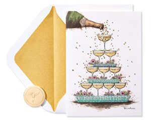 papyrus wedding card – designed by bella pilar (overflowing with love)