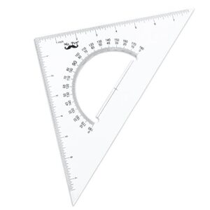 Mr. Pen Architectural Triangular Ruler Set with 12 Inch Triangular Scale, 11 Inch 30/60 and 8 Inch 45/90 Triangles