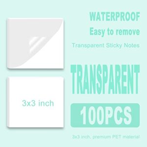 1300 Pcs Sticky Index Tabs Page Markers, Morandi Sticky Note Tabs Colored and Transparent Sticky Notes Page Tabs Book Marker for Binders, Books, Paper, Notes, Filer Folders