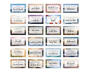 jbh creations be not afraid bible verse cards with full scripture – pack of 48