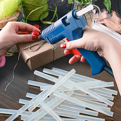 Hot Glue Sticks 4" Long x .27" Dia 200 Pack Mini Glue Sticks for Glue Gun Multipurpose Hot Glue Gun Sticks for Kids Adults DIY Art Craft Gluing Sealing Repairing Festival Decoration