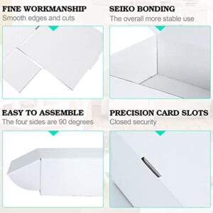 Shipping Boxes 12x9x4, HERKKA 20 PACK White Corrugated Cardboard Mailer Boxes, Medium Mailing Boxes for Packaging Small Business