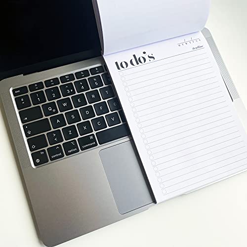 To Do List Notepad A5 Size (8.3"X5.8") Daily To Do List Planner, Productivity Planner, Stylish Design, Quality Thick Paper, Hardcover, Undated, Ruled Pages, Checkboxes, Deadline Column, Date Section.