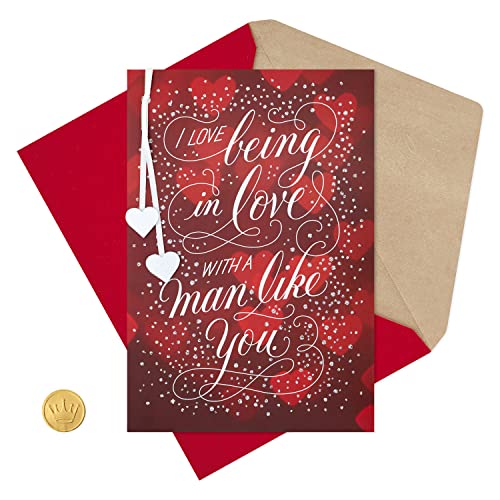 Hallmark Valentines Day Card, Anniversary Card or Romantic Birthday Card for Husband or Boyfriend (Love Being in Love)
