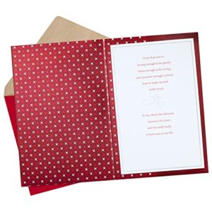 Hallmark Valentines Day Card, Anniversary Card or Romantic Birthday Card for Husband or Boyfriend (Love Being in Love)