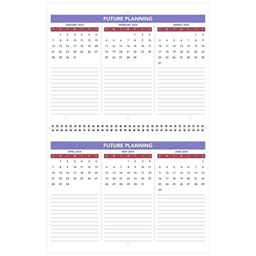 AT-A-GLANCE 2023 Wall & Desk Calendar, 8-1/2" x 11", Small, Unruled Blocks, Spiral Bound, Monthly (PM17028)