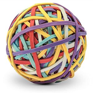 mikily’s 5 colors rubber bands ball for 0.33lb office supplies rubberbands
