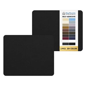 fabric repair patch,9×11 inch 2 pcs of self-adhesive canvas fabric patches,suitable for repair and upholstery of various fabrics,for damaged sofas,tents,suitcase,car seats.(black,waterproof)