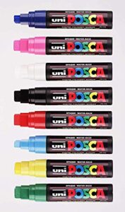 uni posca pc-17k”full range all 8 colours”