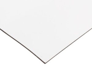 master magnetics – b005hy9kdm magnet sheet, magnetic paper, 12″ wide, 24″ long, white vinyl back, 08505
