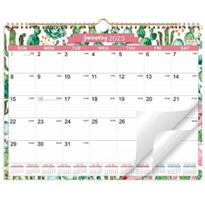 2023-2024 calendar – wall calendar 2023-2024 from january 2023 – june 2024 with julian dates, 15″ x 11.5″, two-wire binding, ruled blocks perfect for planning and organizing for home or office