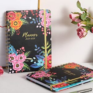 Planner 2023-2024 - July 2023 - June 2024 Weekly Monthly Planner 2023-2024, 6.4 x 8.5 Academic Planner, Calendar Planner 2023-2024 with Monthly Tabs, Hardcover, Elastic Closure