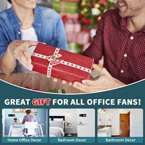 The Office Sign, Main Official Self Adhesive Sign for Door or Wall 9 X 3 Inch Quick and Easy Installation Premium Acrylic Design for Your Home Office / Business, Great Gift for Fans of The Office