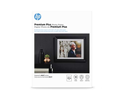 HP Premium Plus Photo Paper, Glossy, 4x6 in, 100 sheets (CR668A)