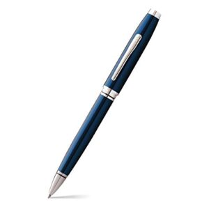 cross coventry blue lacquer ballpoint pen