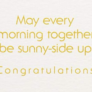 American Greetings Funny Wedding Card (Sunny-Side Up)