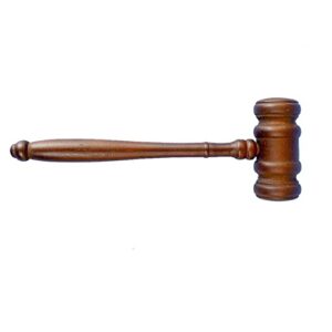 Premium Wooden Gavel & Block Perfect for Judge, Lawyer, Auction Court, Company, Student