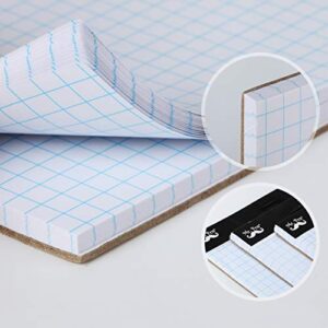 Mr. Pen Graph Paper, 5x5 (5 Squares per inch), 11"x8.5" Engineering Graph Paper Pad, 55 Sheet