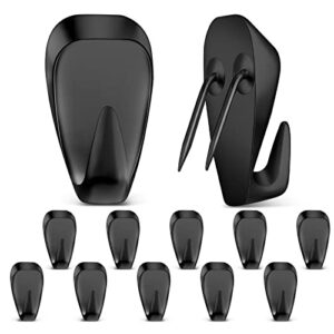 fabric panel wall hooks cubicle wall hooks cubicle clips cubicle coat hook cubicle picture hangers for 40 lbs office home kitchen room board hanging supplies(black,10 pieces)