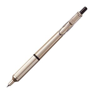 uni jetstream edge 0.28mm oil-based ballpoint pen, champagne gold body (sxn100328.25)
