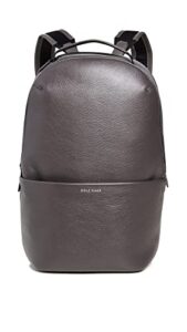 cole haan men’s triboro backpack, dark pavement, grey, one size