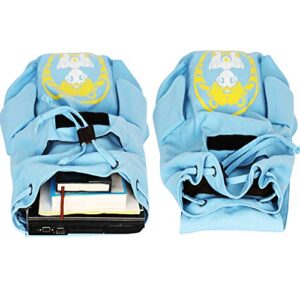 Innturt Classic Anime Canvas Backpack Rucksack Bag School Backpack Girls Bag (Blue)