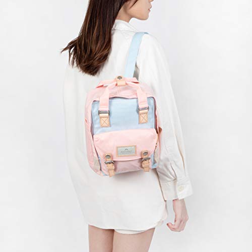 Doughnut Macaroon Mini Cream Iceberg Sakura Unicorn Dream 7L Travel School Ladies College Girls Lightweight Casual Daypacks Bag Small Backpack (ICEBERG X SAKURA)