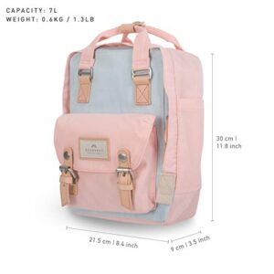 Doughnut Macaroon Mini Cream Iceberg Sakura Unicorn Dream 7L Travel School Ladies College Girls Lightweight Casual Daypacks Bag Small Backpack (ICEBERG X SAKURA)