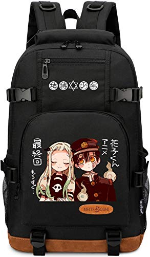 Roffatide Anime Toilet Bound Hanako Kun Yashiro Nene Printed Leisure Backpacks Laptop Backpack