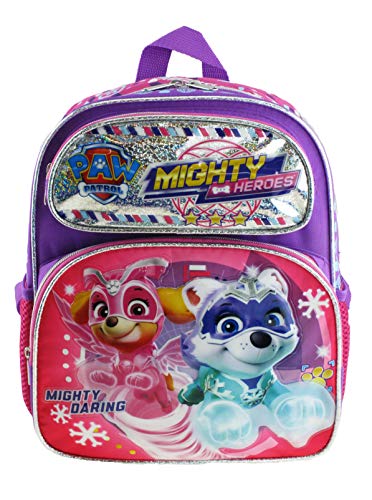 Paw Patrol - Mighty Pups 12" Deluxe Toddler Size Backpack - Super Hero Puppies - A18999