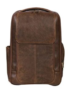 scully squadron laptop backpack antique brown one size
