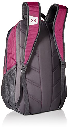 Under Armour Team Hustle Backpack, Tropic Pink (654)/Silver, One Size Fits All
