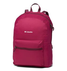 columbia unisex lightweight packable 21l backpack, red onion, one size