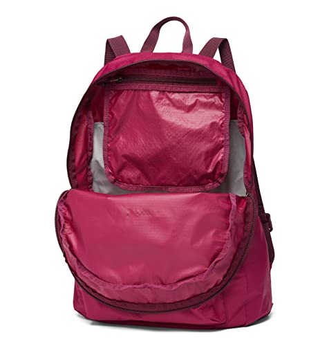 Columbia Unisex Lightweight Packable 21L Backpack, Red Onion, One Size
