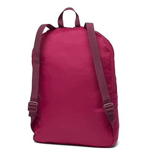 Columbia Unisex Lightweight Packable 21L Backpack, Red Onion, One Size