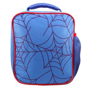 Spiderman Backpack and Lunch Box for Boys Set - Spiderman Backpack for Boys 7-8 Bundle with Backpack, Spiderman Lunch Bag, Water Bottle, Stickers, More | Spiderman Backpack Kids
