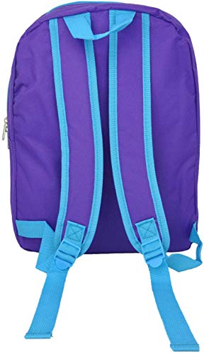 Descendants 3 15" School Backpack Purple-blue