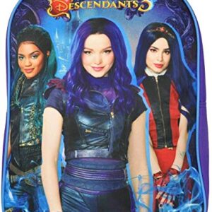 Descendants 3 15" School Backpack Purple-blue