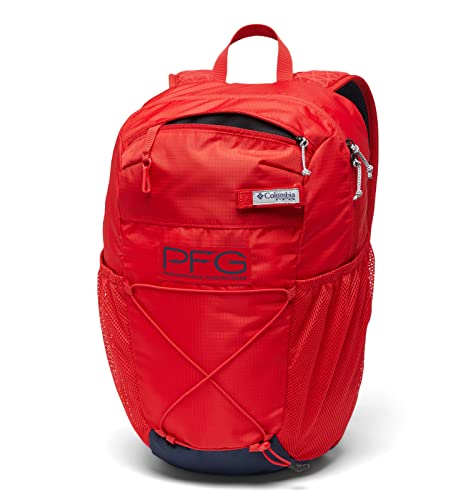 Columbia Unisex PFG Terminal Tackle 22L Backpack, Red Spark/Hooks, One Size