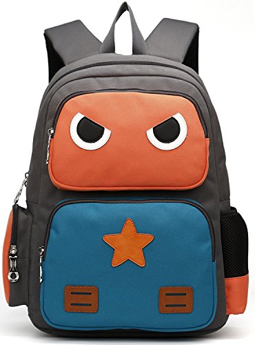 ArcEnCiel Kid's Backpack (Orange and Green)