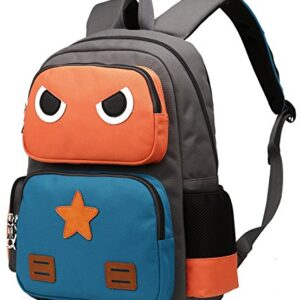 ArcEnCiel Kid's Backpack (Orange and Green)