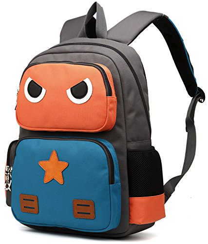 ArcEnCiel Kid's Backpack (Orange and Green)