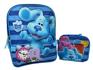 blues clues 16″ backpack with shaped lunch bag