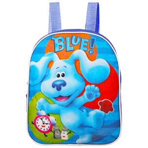 Fast Forward Blues Clues Mini Backpack and Lunch Box Set - Bundle with Blue’s Clues Backpack, Blues Clues Lunch Box, Mini Coloring Book, Stickers, More | Blues Clues Backpack for Toddlers