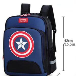 Cartoon Rolling Backpack Boys and Girls Roller Travel Bag with Wheels, Detachable College Laptop Luggage Vacation Backpacks